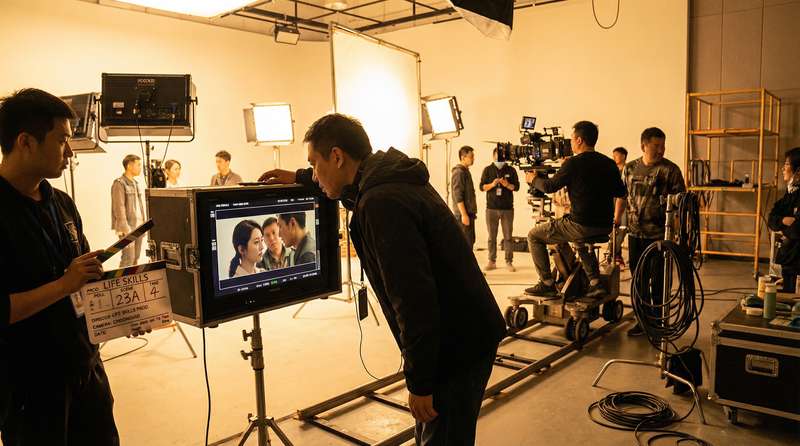 五一吃瓜网页登录入口影视传媒制作现场